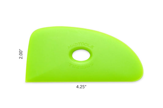 Green Polymer Rib - Shape 4 - Mudtools
