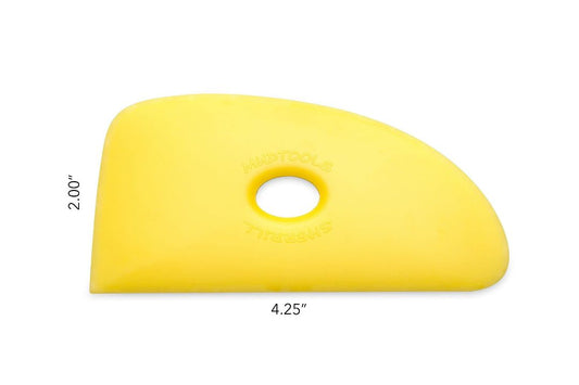 Yellow Polymer Rib - Shape 4 - Mudtools