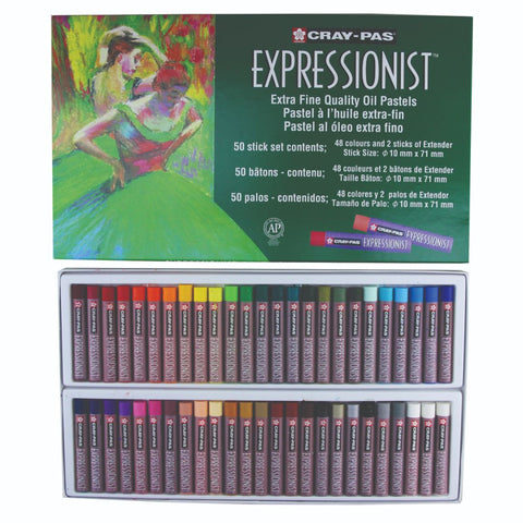 Cray-Pas- Oil Pastels 50 sticks