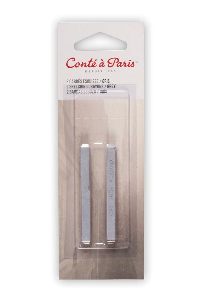 Conte Crayons - Pack of 2 (Grey)