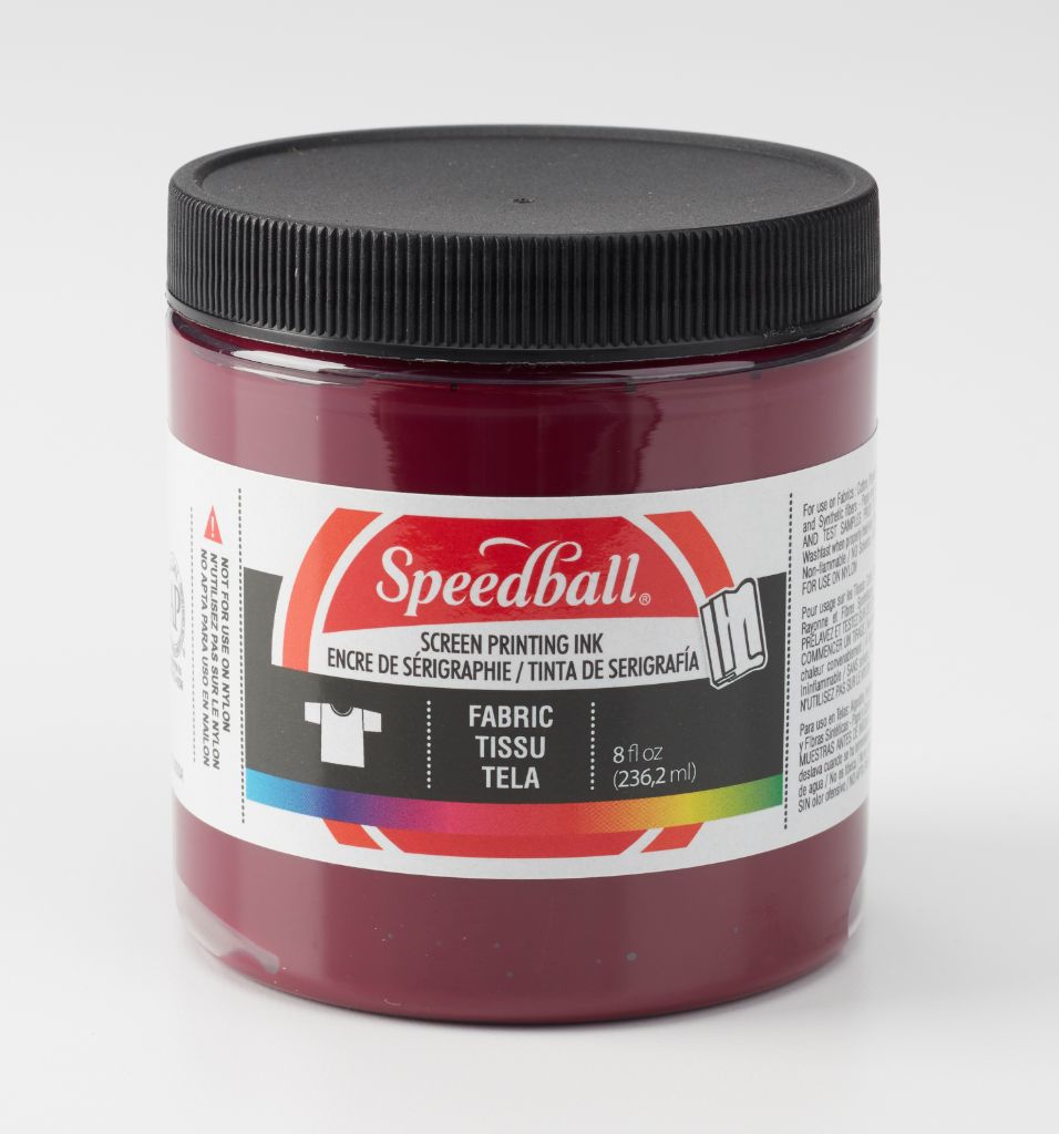 Screen Print Ink (Fabric) - Burgundy