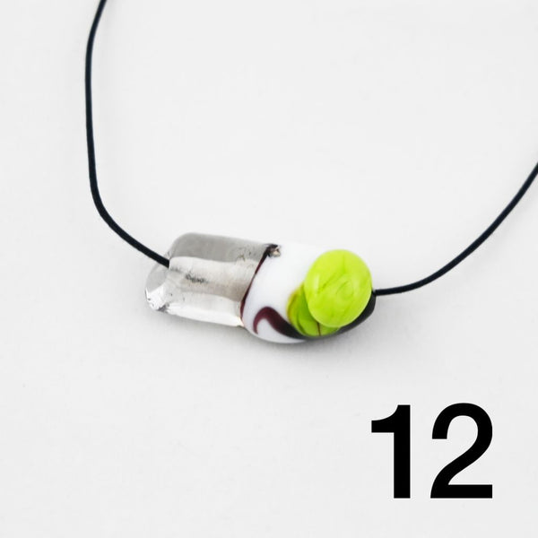 Molten Glass Necklaces