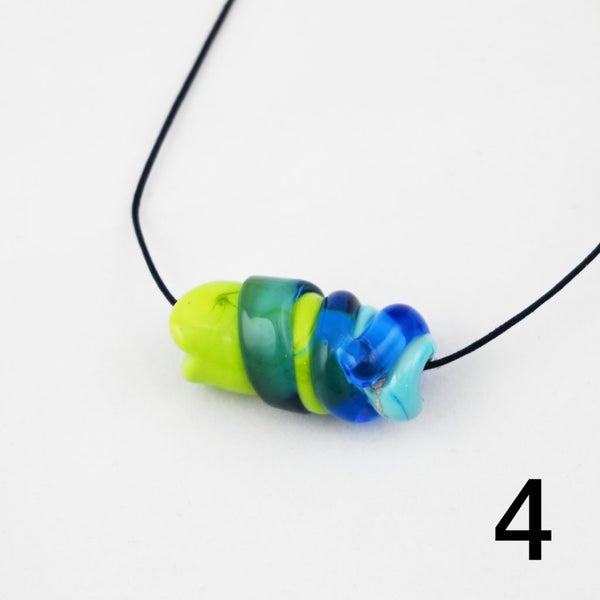 Molten Glass Necklaces