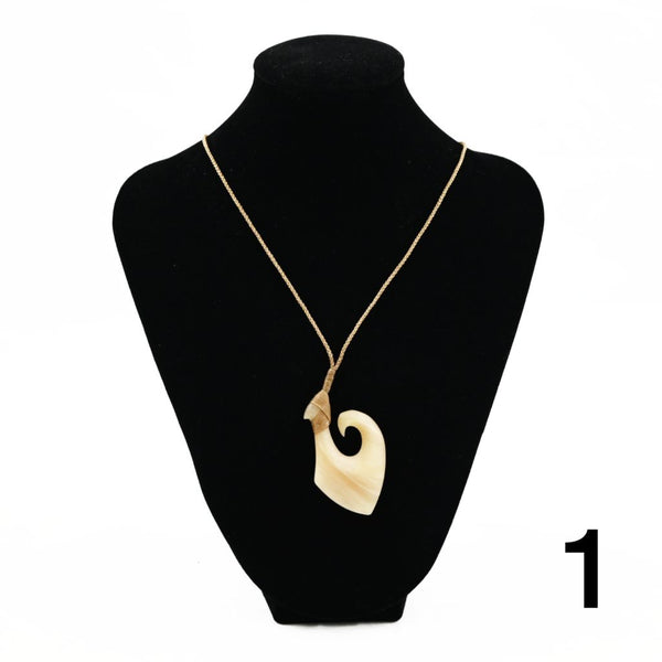 Sheep Horn Hook Necklace