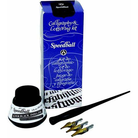 Super Black Calligraphy and Lettering Kit