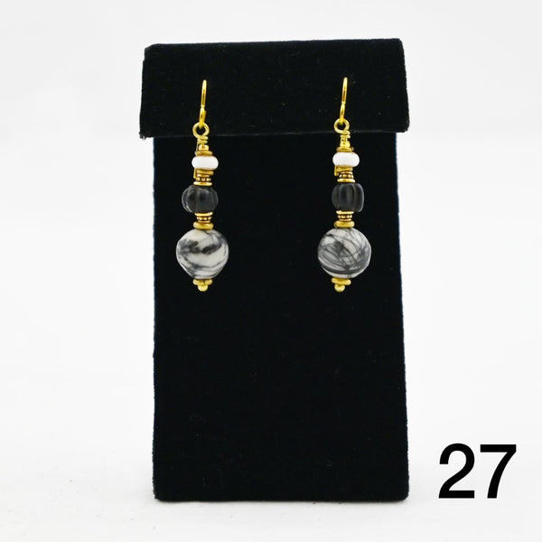 Trade Bead Earrings