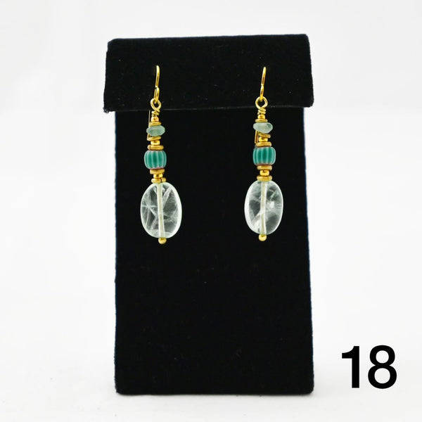 Trade Bead Earrings