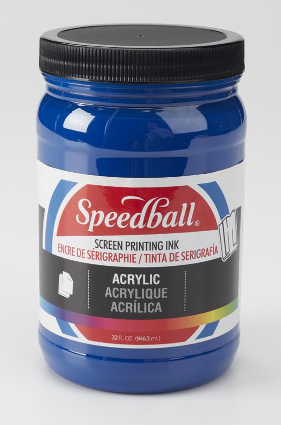 Screen Print Ink (Paper) - Process Cyan 32oz