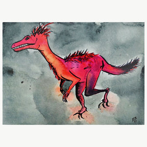 Card - Velociraptor