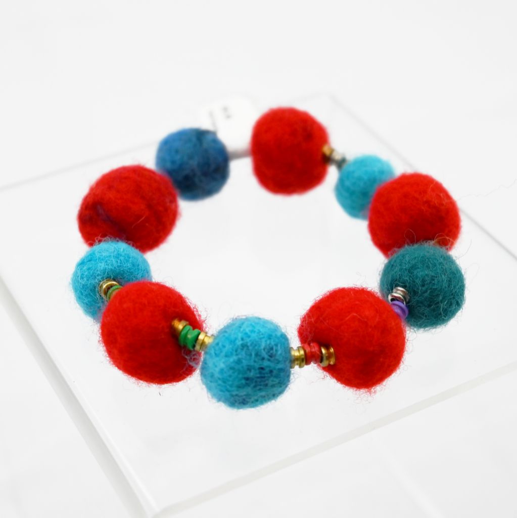 Felted Bracelet