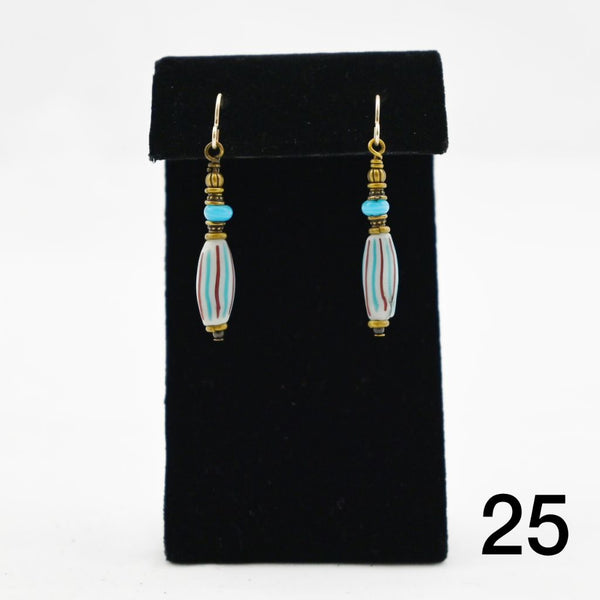 Trade Bead Earrings