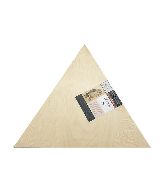 Wood Panel - Triangle 20"