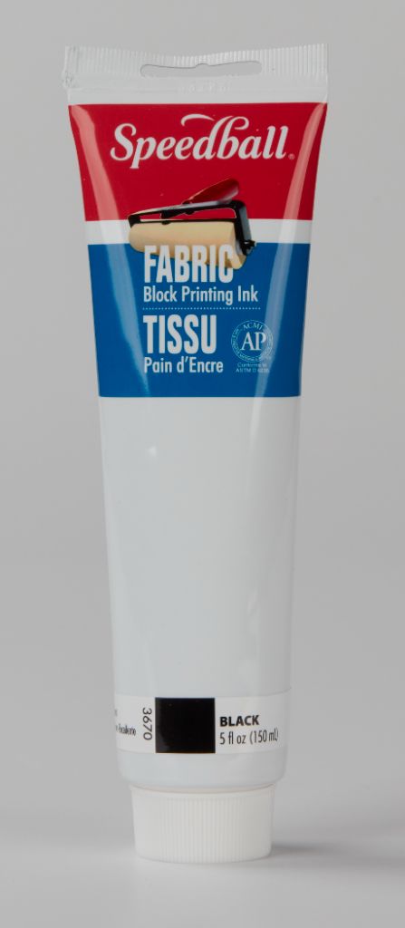 Block Ink (Fabric) - Black 150ml