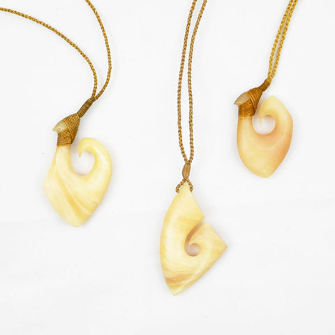 Sheep Horn Hook Necklace