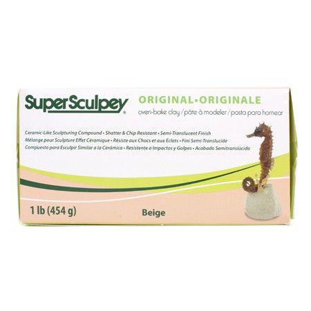 Polymer - Super Sculpey Beige 1lb