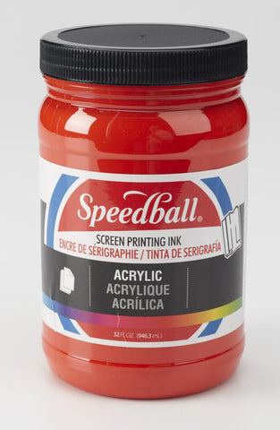 Screen Print Ink (Paper) - Red 32oz