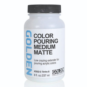 Medium - Colour Pouring Matte GOLDEN