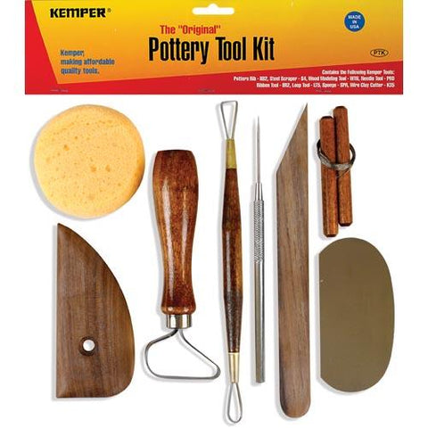 Tools - 8 Piece Pottery Tool Kit