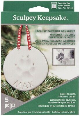 Art Kit - Sculpey Pawprint Keepsake Ornament