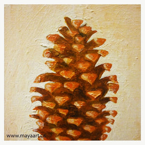 Card - Pinecones