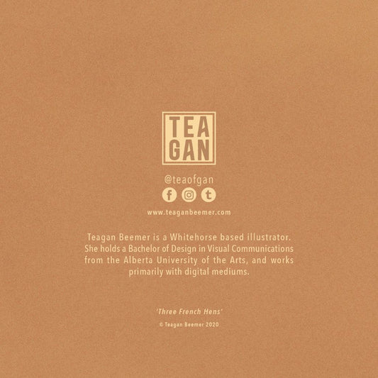 Card - Three French Hens