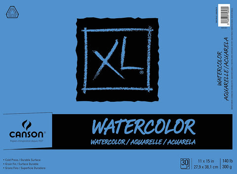 Pad - XL Watercolour 11x15