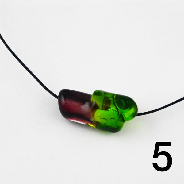 Molten Glass Necklaces