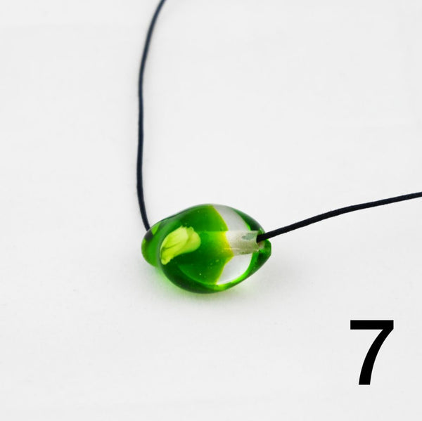 Molten Glass Necklaces