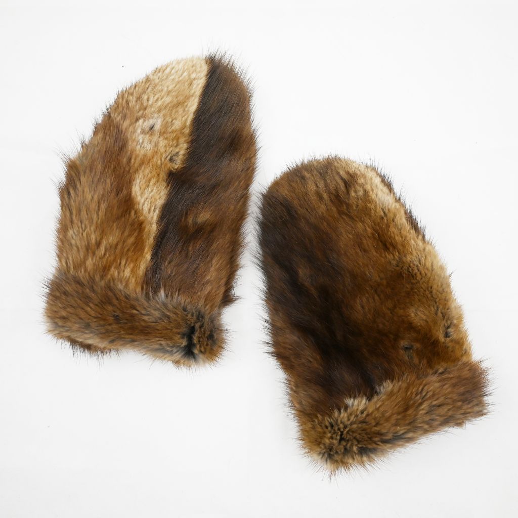 Muskrat and Elk Mittens