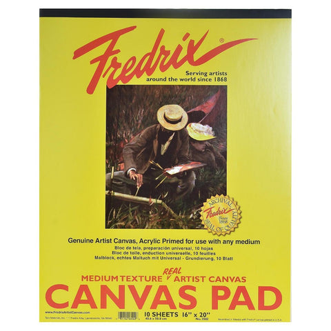 Pad - Fredrix Canvas 16x20