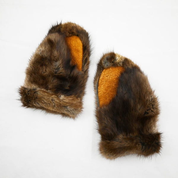 Muskrat and Elk Mittens