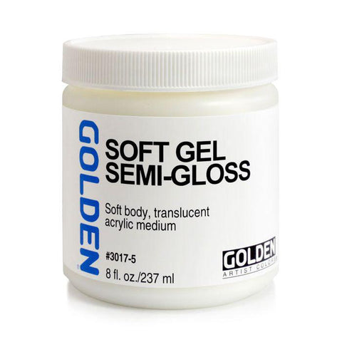 Medium - Soft Gel Semi-Gloss 8oz GOLDEN