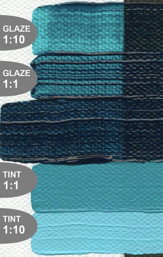 Acryl - Turquoise (Phthalo) GOLDEN