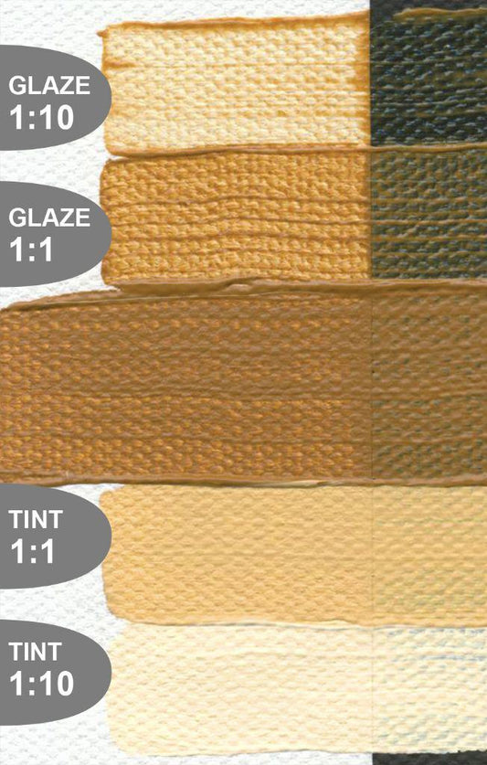 Acryl - Raw Sienna GOLDEN