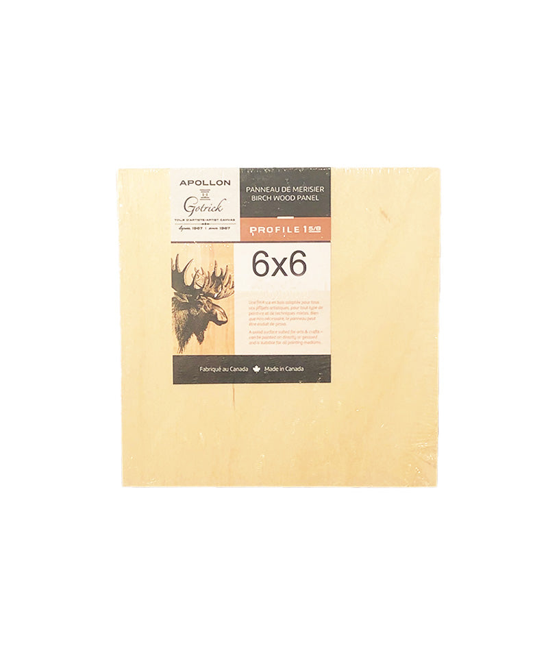 Wood Panel  6x6 Deep