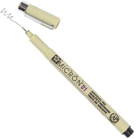 Pen - Micron black .01