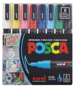 Marker - Posca Set/8 3M