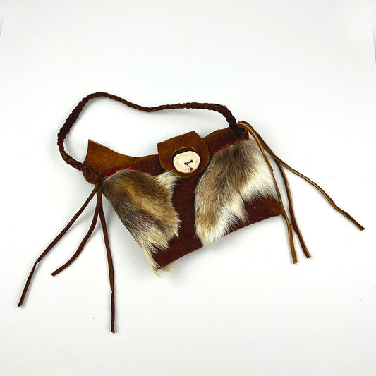 Caribou Leg and Elk Bag