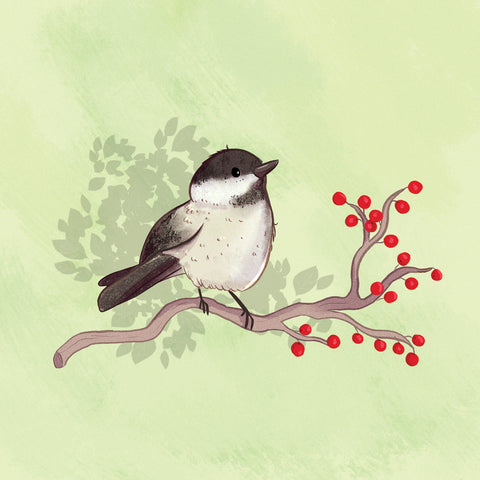 Card - Chickadee