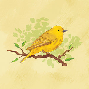 Card - Yellow Warbler