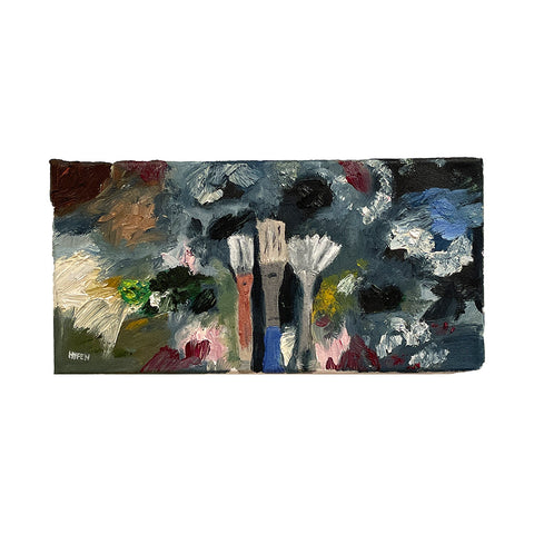 Brushes on Palette