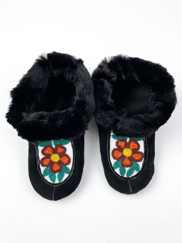 Girls Beaded Slippers - Size 6