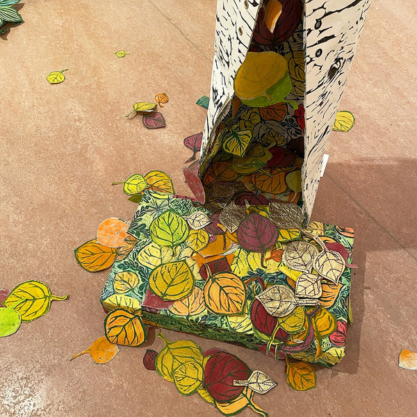 Falling Leaves Tree