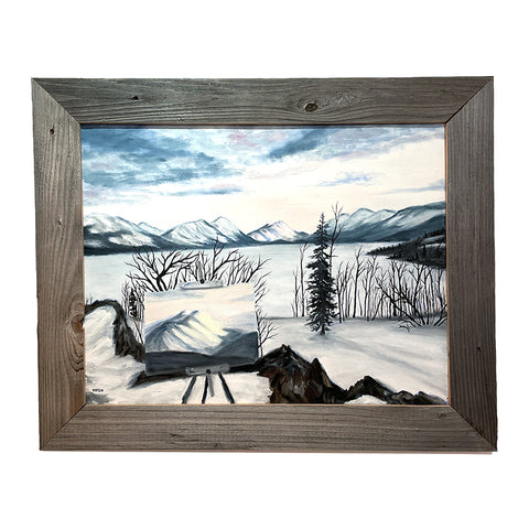 Painting The Mountains in the Distance