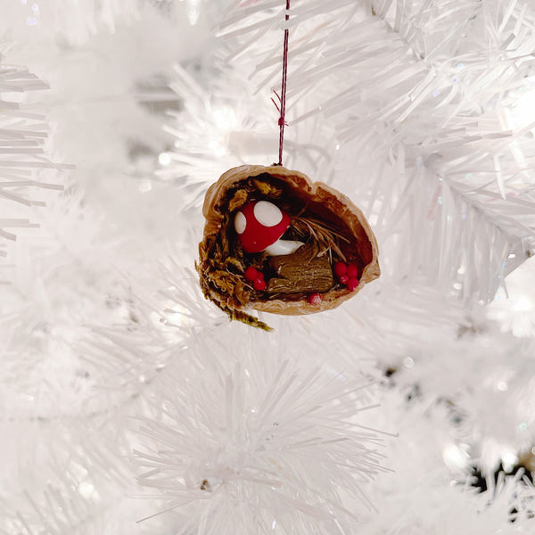 Walnut Ornament