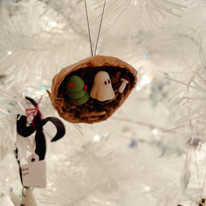 Walnut Ornament