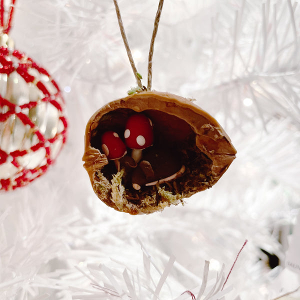 Walnut Ornament