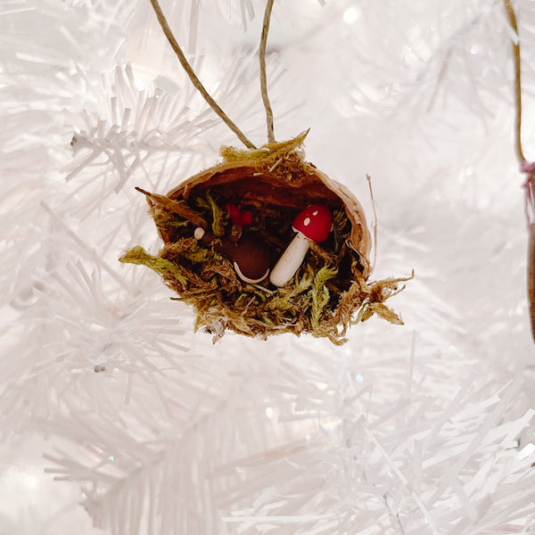 Walnut Ornament