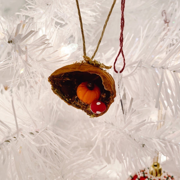 Walnut Ornament