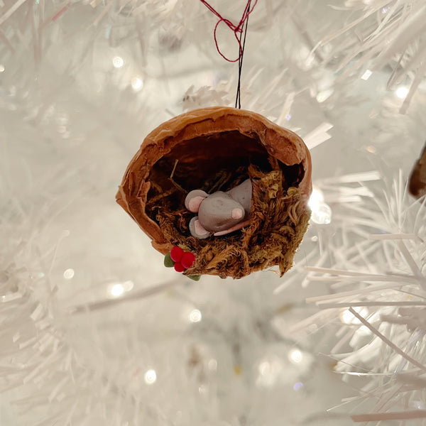 Walnut Ornament